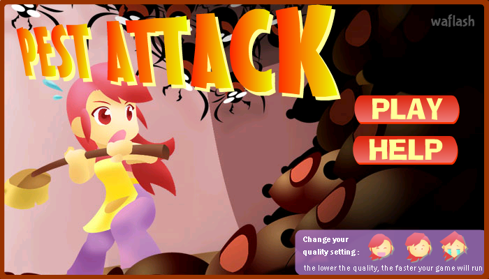 페스트 어택 (Pest Attack) 게임 화면 1