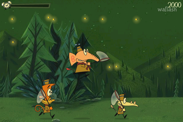 라즐로 캠프: 점핑 젤리 빈즈 (Camp Lazlo: Jumping Jelly Beans) 게임 화면 2