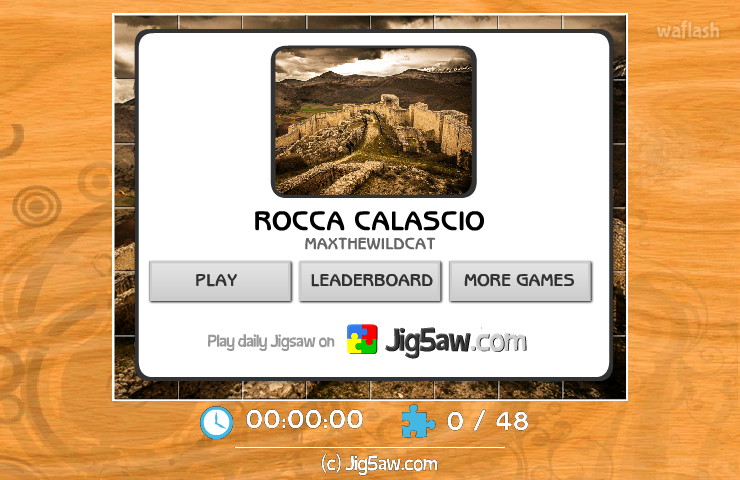 직소퍼즐 Rocca Calascio 게임 화면 1
