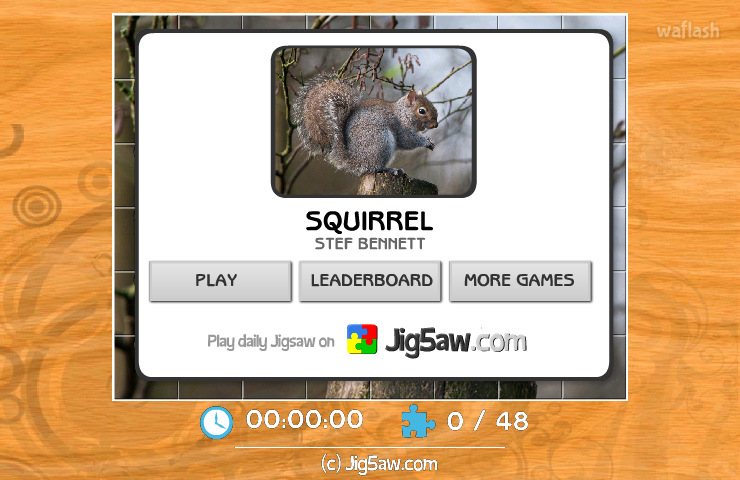 직소퍼즐 Squirrel 게임 화면 1