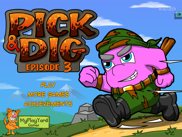 픽앤딕3 (Pick & Dig 3) 게임 화면 1