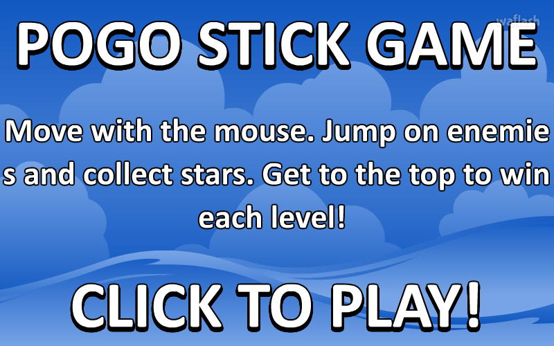 포고 스틱 게임 (Pogo Stick Game) 게임 화면 1