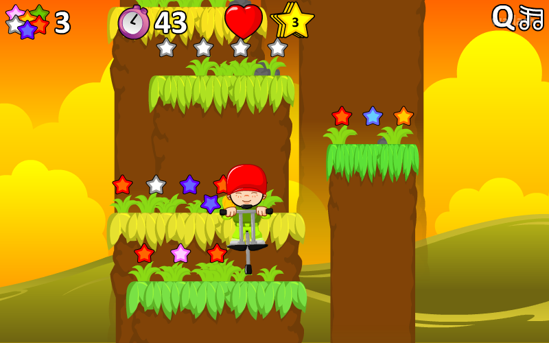 포고 스틱 게임 (Pogo Stick Game) 게임 화면 2