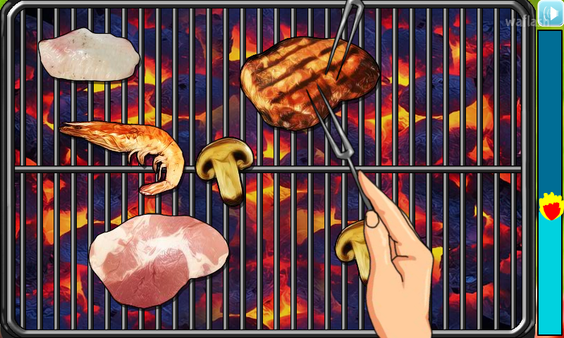 바비큐의 왕 게임 화면 2