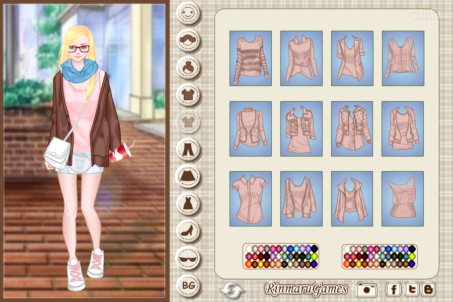 린마루게임즈 - 스트리트 스타일 드레스업 (Street Style Dress-up) 게임 화면 2