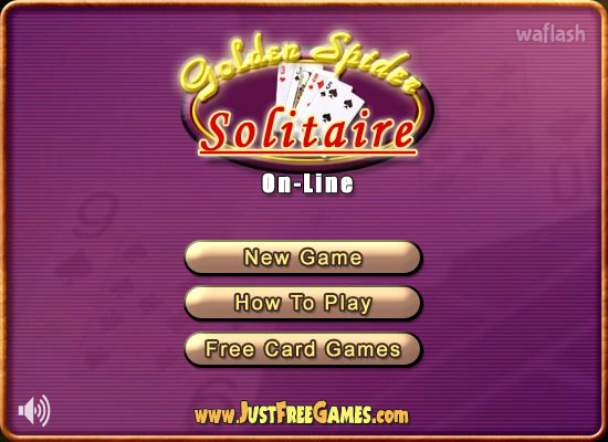스파이더 카드 게임 (Golden Spider Solitaire) 게임 화면 2