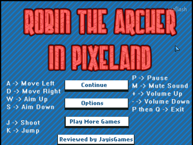 로빈 더 아처 인 픽셀랜드 (Robin The Archer in Pixeland) 게임 화면 1