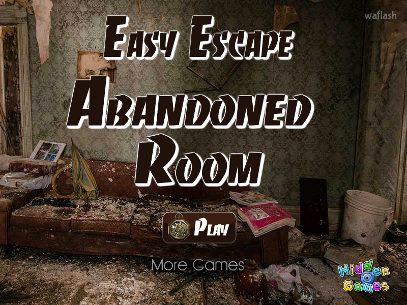 이지 이스케이프 어밴던드 룸 (HiddenOGames Easy Escape Abandoned Room) 게임 화면 1