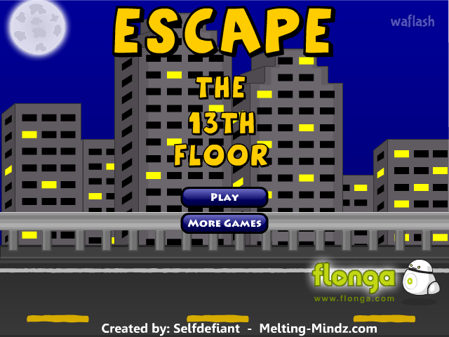 13층 탈출 (Escape the 13th Floor) 게임 화면 1
