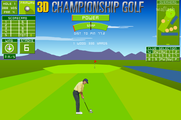 3D 챔피언쉽 골프 (3D Championship Golf) 게임 화면 2