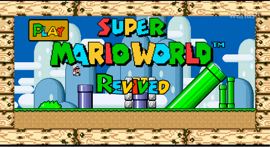 슈퍼 마리오 월드 리바이브 (Super Mario World Revived) 게임 화면 1
