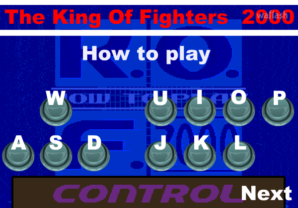 더 킹 오브 파이터즈 2000 (The King Of Fighters 2000) 게임 화면 1