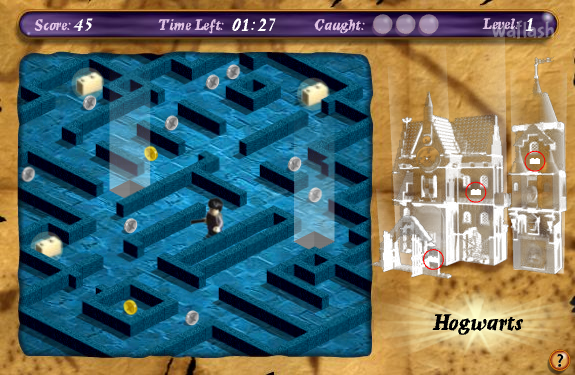 레고해리포터 (Harry Potter and the Marauder's Map Game) 게임 화면 2