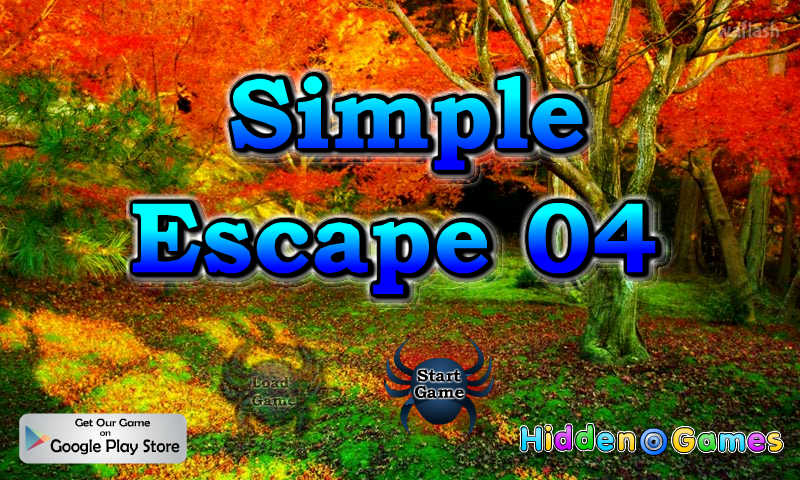 심플 이스케이프 04 (HiddenOGames Simple Escape 04) 게임 화면 1