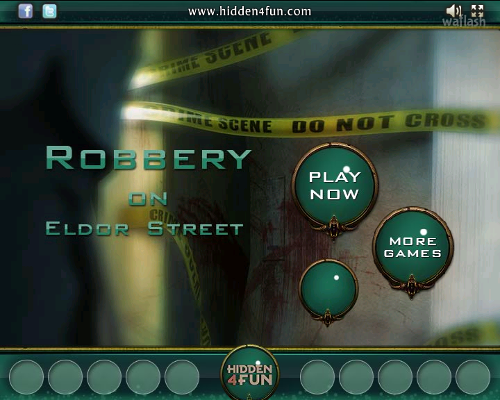 Hidden4fun 숨은그림찾기 - Robbery on Eldor Street 게임 화면 1