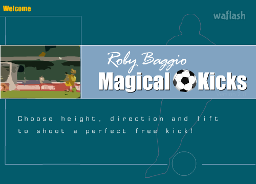 로비 바조 매지컬 킥스 (Roby Baggio Magical Kicks) 게임 화면 1
