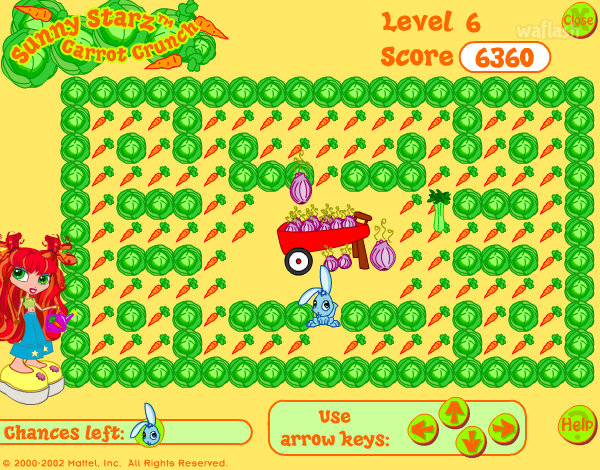 써니 스타즈: 캐럿 크런치 (Sunny Starz: Carrot Crunch) 게임 화면 2