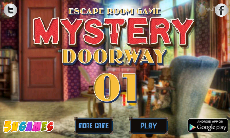 5nGames 미스터리 도어웨이 1 (Mystery Doorway 01) 게임 화면 1