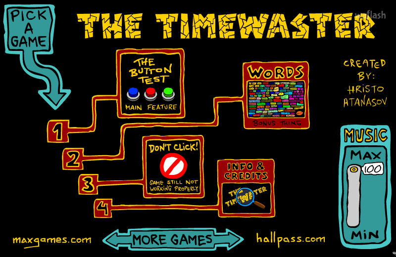 더 타임웨이스터 (The Timewaster) 게임 화면 1