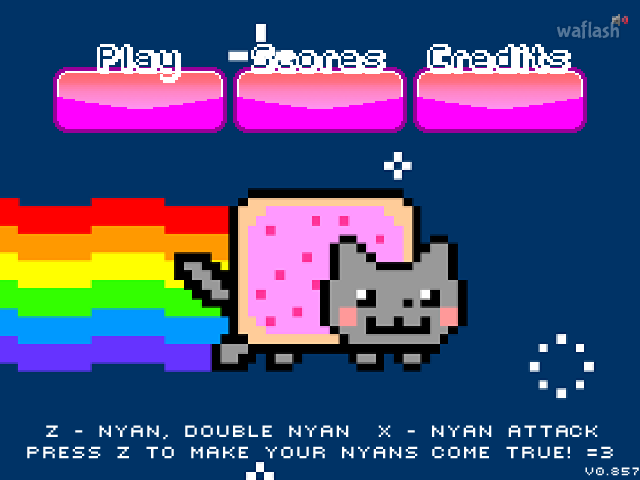 Nyanicorn 게임 화면 1