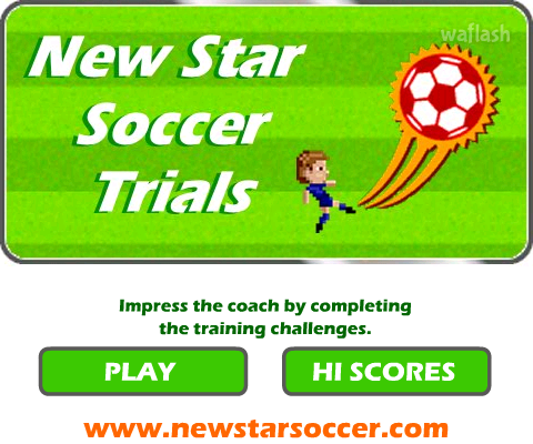 New Star Soccer Trials 게임 화면 1