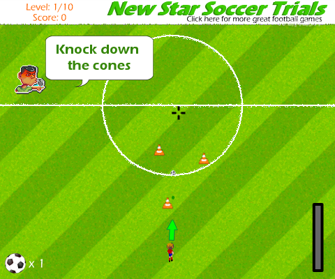 New Star Soccer Trials 게임 화면 2