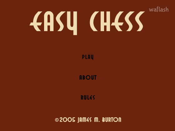 이지 체스 (Easy Chess) 게임 화면 1