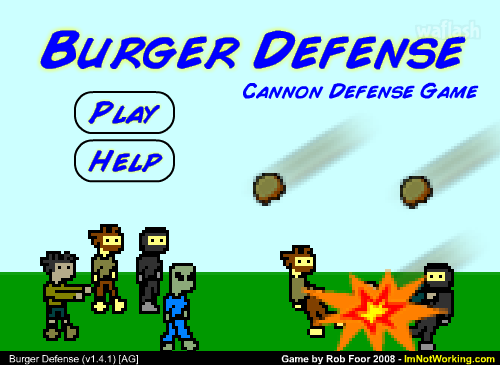 버거 디펜스 (Burger Defense) 게임 화면 1