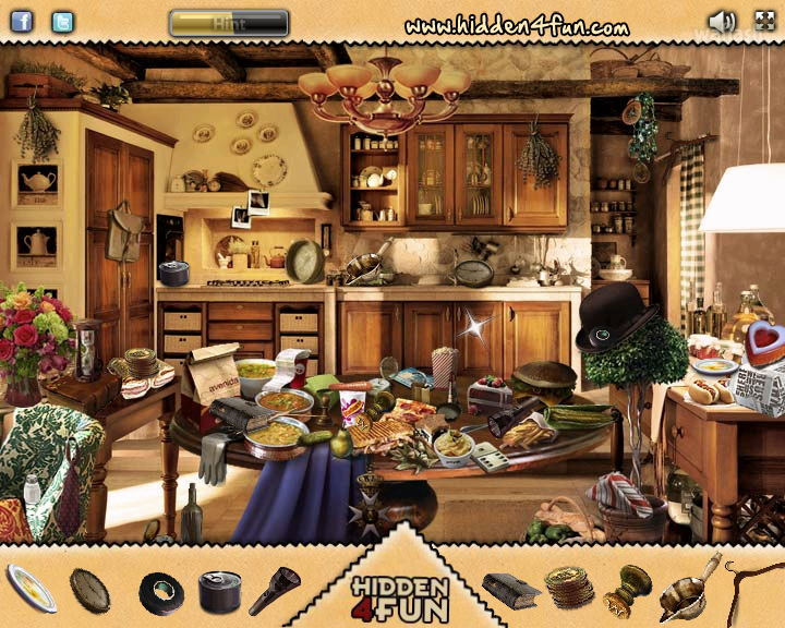 Hidden4fun 숨은그림찾기 - James's Kitchen 게임 화면 2