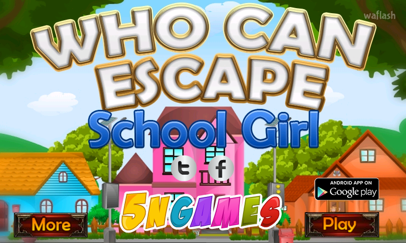 Who Can Escape School Girl 게임 화면 1