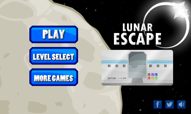루나 이스케이프 (Lunar Escape) 게임 화면 1