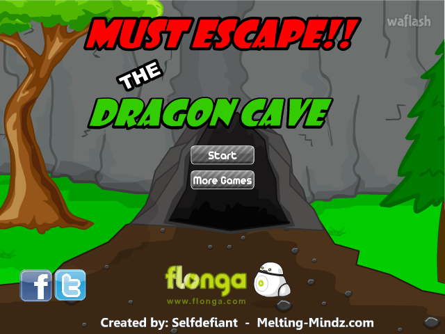 머스트 이스케이프 더 드래곤 케이브 (Must Escape The Dragon Cave) 게임 화면 1