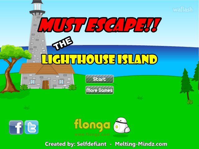 머스트 이스케이프 더 라이트하우스 아일랜드 (Must Escape The Lighthouse Island) 게임 화면 1