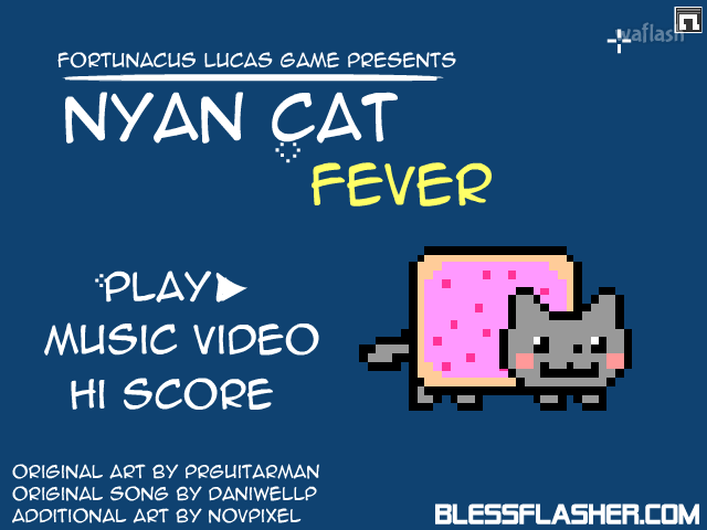 냥캣 피버 (Nyan Cat Fever) 게임 화면 1