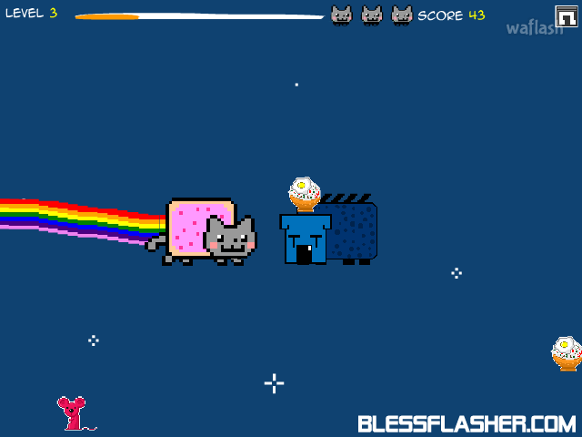 냥캣 피버 (Nyan Cat Fever) 게임 화면 2