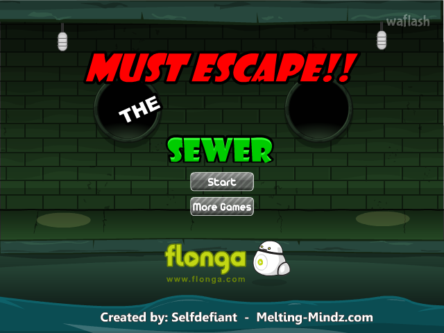 머스트 이스케이프 하수도 탈출 (Must Escape The Sewer) 게임 화면 1