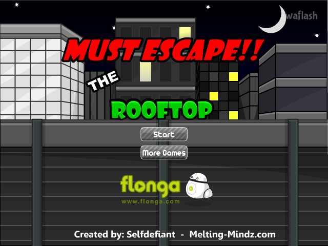 머스트 이스케이프 더 루프탑 (Must Escape The Rooftop) 게임 화면 1