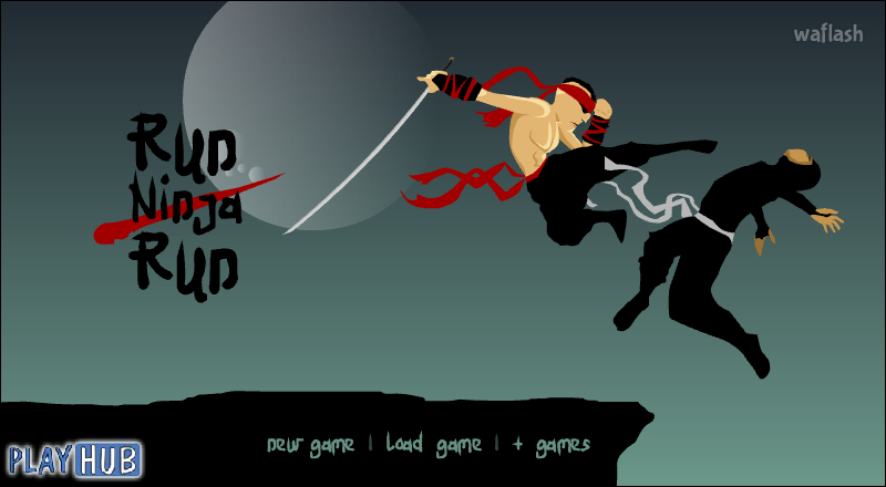런 닌자 런 (Run Ninja Run) 게임 화면 1