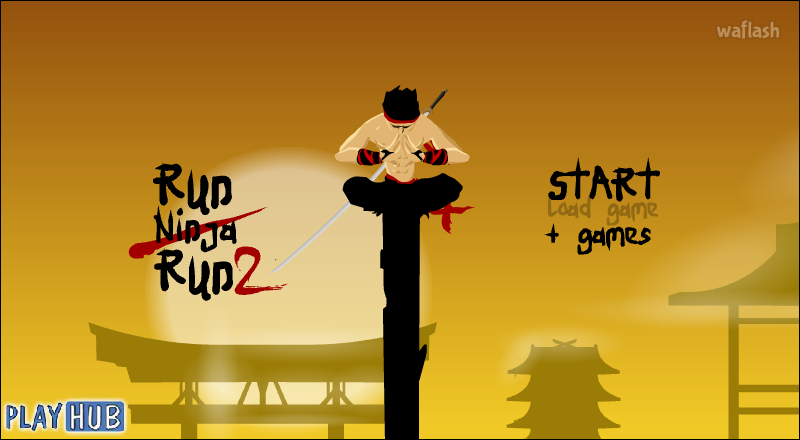 런 닌자 런 2 (Run Ninja Run 2) 게임 화면 1