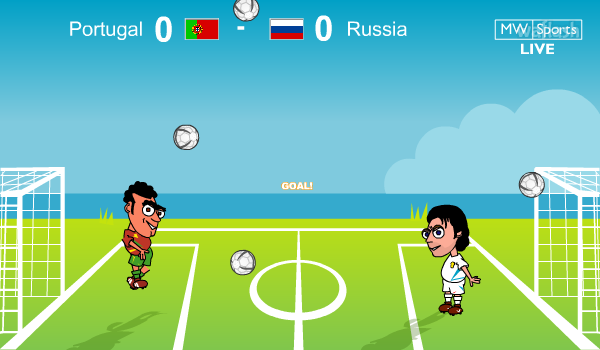 유로 헤더스 2004 (Euro Headers 2004) 게임 화면 2
