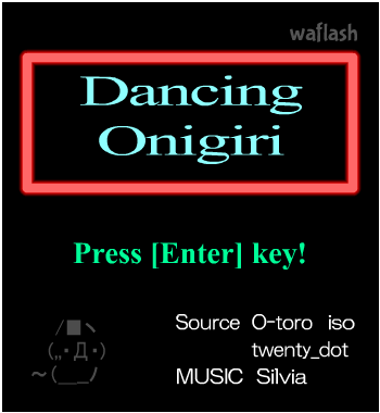 Dancing☆Onigiri - iso No.27 게임 화면 1