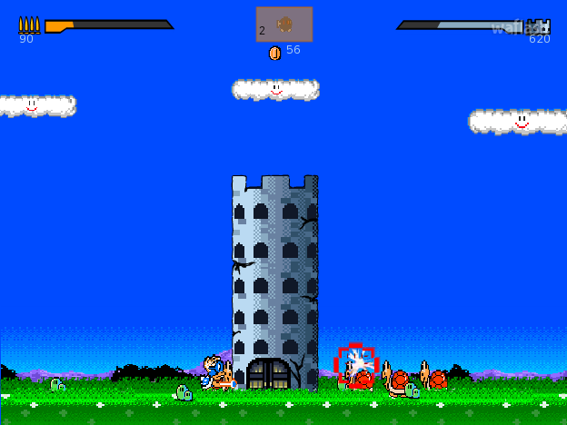 Mario World Gunman Series Episode 1: Overrun 게임 화면 2