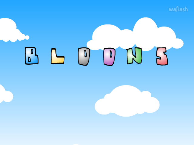 BLOONS 풍선 터트리기 게임 화면 1