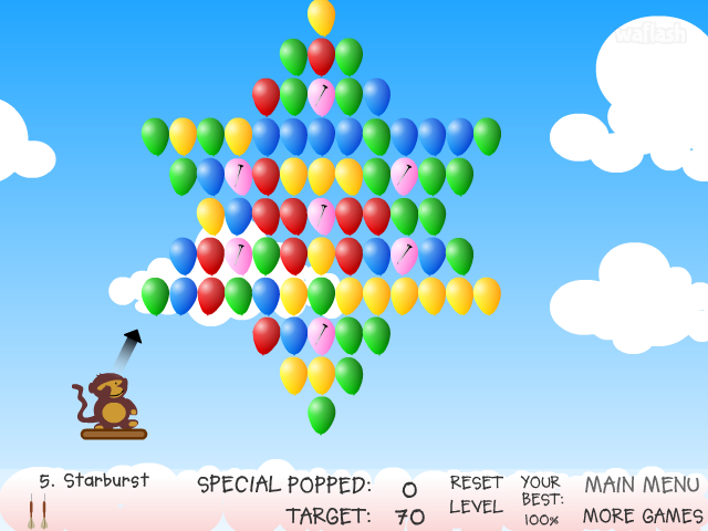 BLOONS 풍선 터트리기 게임 화면 2