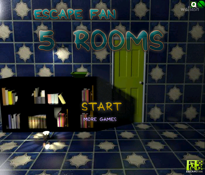 Escape Fan 5 Rooms 게임 화면 1