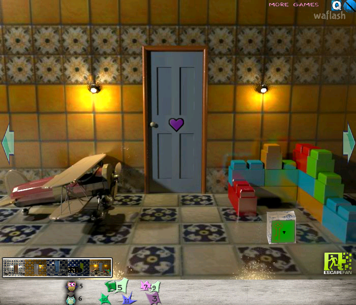 Escape Fan 5 Rooms 게임 화면 2