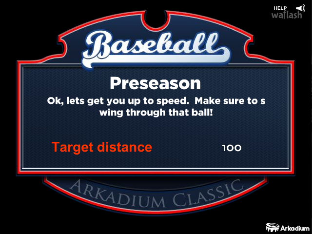 아카디움 베이스볼 (Arkadium Baseball) 게임 화면 1
