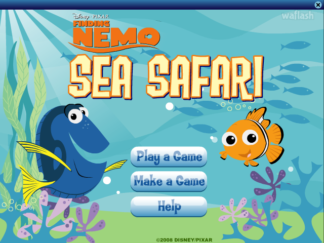 니모의 바다 미로 (Nemo Sea Safari) 게임 화면 1