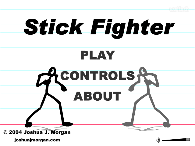스틱 파이터 (Stick Fighter) 게임 화면 1