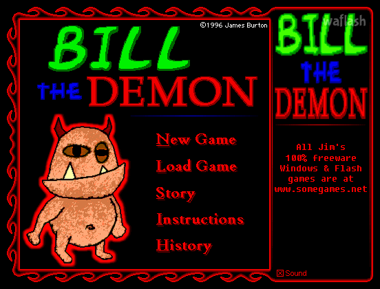 빌 더 데몬 (Bill The Demon) 게임 화면 1